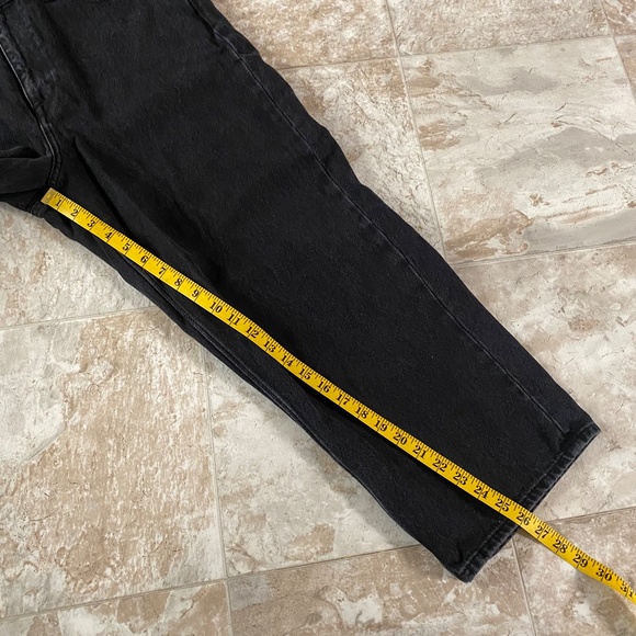 Volcom Size 32 WEELLOW Black Loose fit Baggy Jeans Y2K Grunge Relaxed - Picture 8 of 11